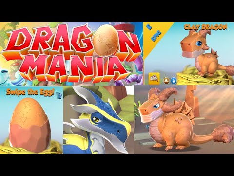 Dragon Mania Legends PC Walkthrough Part 12 - The Epic Clay Dragon Hatching + Training!
