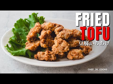 Crunchy Fried Tofu Japanese Style | Vegan Fried Chicken