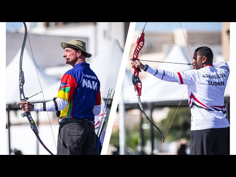 Lutz Wahlers v Ahmed Galal Eldin – barebow men gold | Nabeul 2023 African Championships