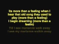 Boston More Than A Feeling With Lyrics