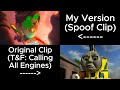 Thomas Friends Calling All Engines Clip Comparison My Version VS Original Clip