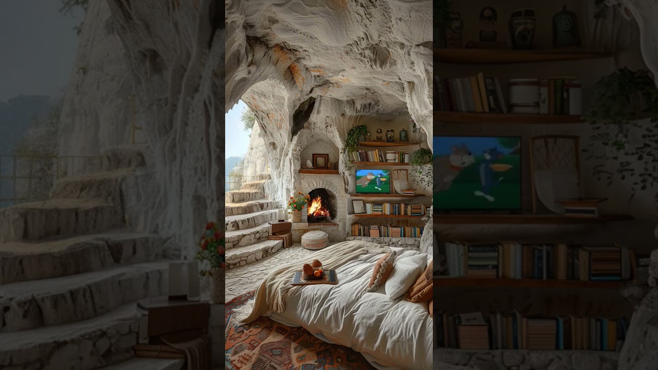 Serenity Haven: Cozy Cabins & Gentle Storms