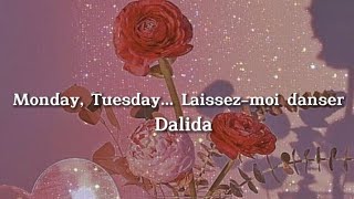 Dalida - Monday, Tuesday... Laissez-moi danser (Lyrics)