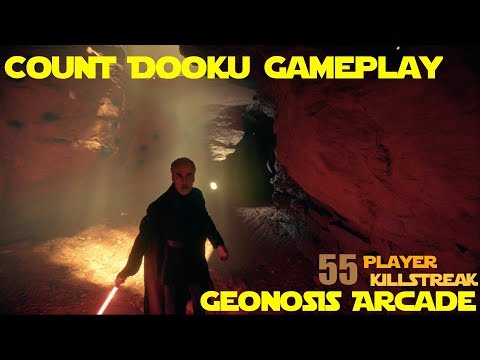 Count Dooku Gameplay - Geonosis Arcade - No HUD