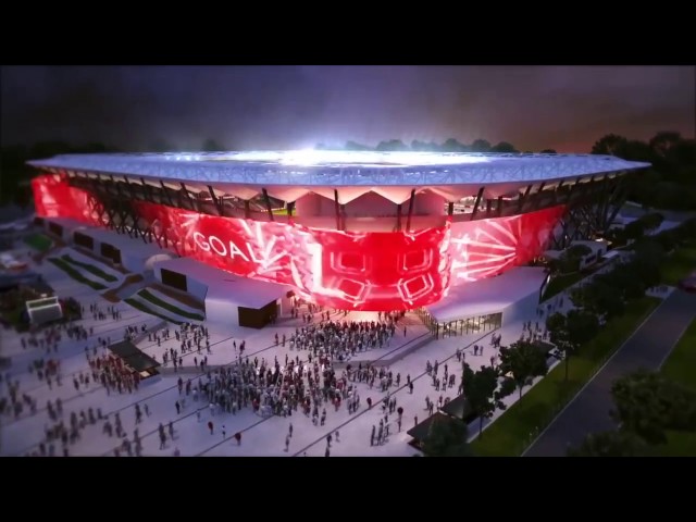 Inside Western Sydney Stadium