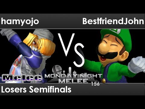 MNM 156 - FX | hamyojo (Sheik) vs BestfriendJohn (Luigi) Losers Semifinals - Melee