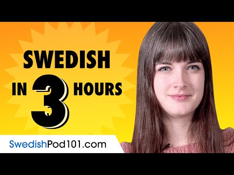 Learn Swedish in 3 Hours: Basics of Swedish Speaking for Beginners