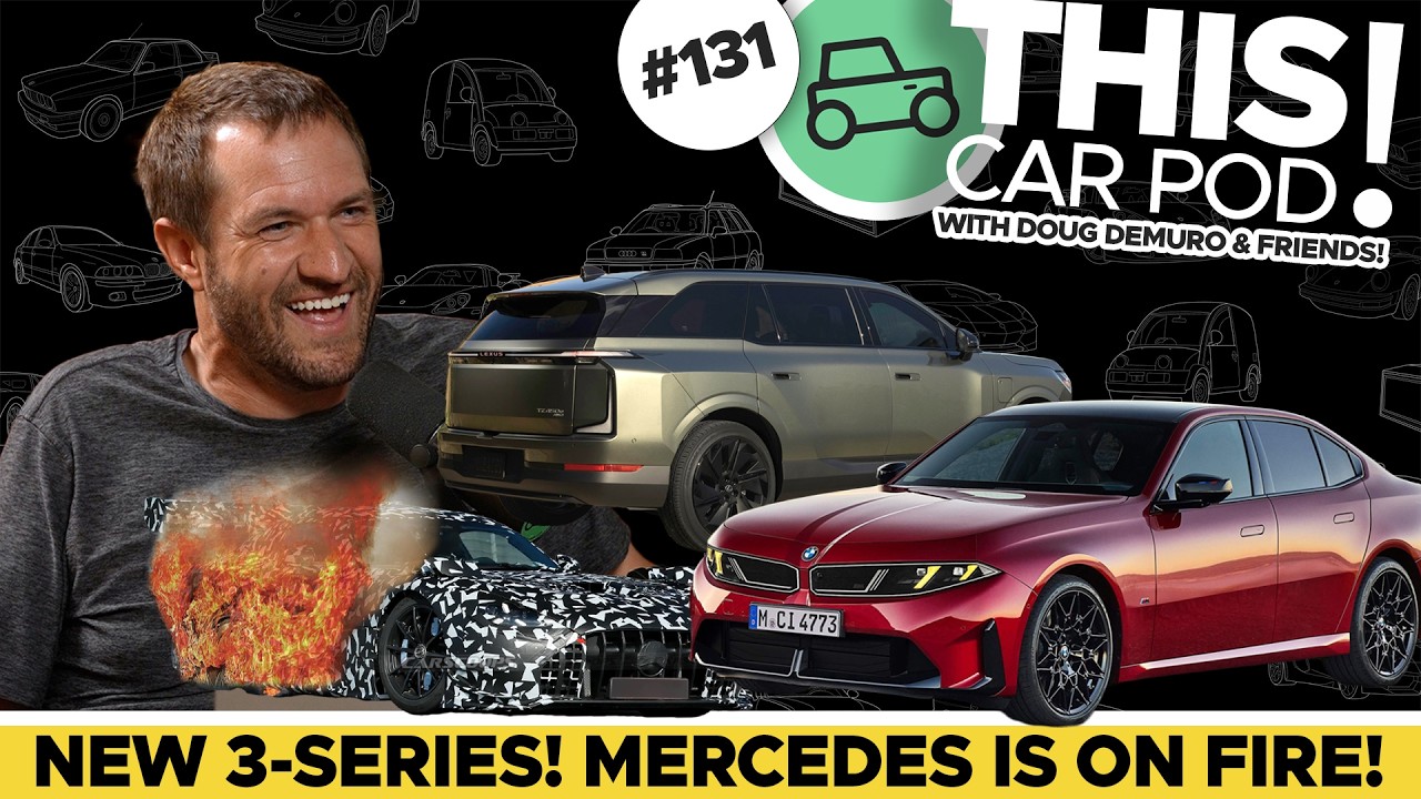 New BMW 3 Series! Mercedes GT Prototype Fire! Tesla Roadster Delayed AGAIN! THIS CAR POD! EP131