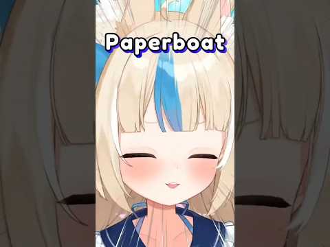 Would you like to see Saba's PAPERBOAT??! 🐟