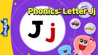 파닉스송 | 파닉스영어 Jj |  노래로 재밌게 배우는 알파벳 | Jet Jellyfish Jump | 파닉스 발음 | 리틀팍스
