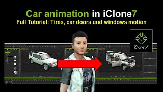 iClone Tutorial - animation voiture iClone