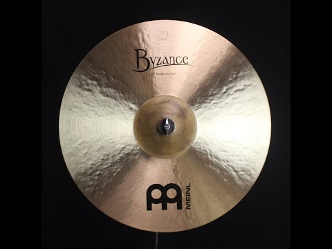 Meinl 20" Byzance Traditional Polyphonic Crash - 1821g (video demo) image 2