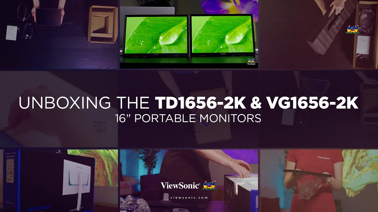 Unboxing the TD1656-2K & VG1656-2K 16" Portable Monitors
