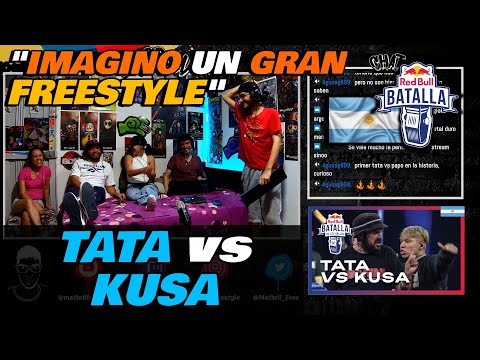 🌟COLOMBIANS REACT to TATA vs KUSA - "I IMAGINE A GREAT FREESTYLE" [RED BULL ARGENTINA 2020]