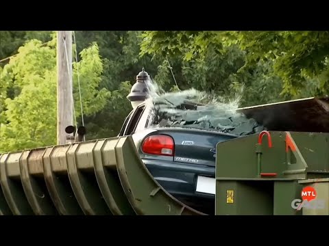 GREATEST PRANKS VOL1 CAR CRUSHER PRANK BY JUST FOR LAUGHS GAGS