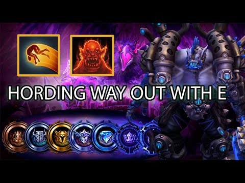 Garrosh Taunt Cursed Hollow storm league plat 4 No Commentary | Heroes of the Storm