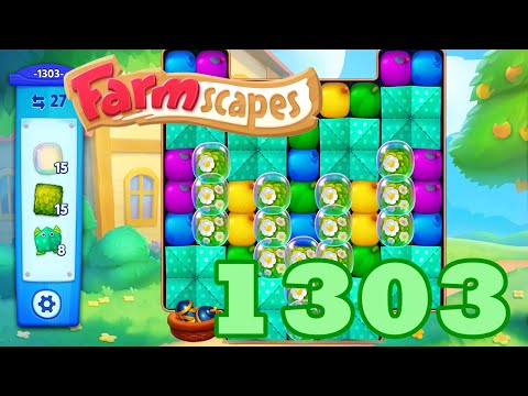 Farmscapes Level 1303 HD Gameplay Walkthrough | 3 - match game | android | ios | pc | GameGo Game