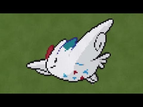 |Togepi, Togetic, & Togekiss| Minecraft Pokemon Statues