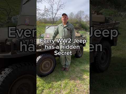 Did you know your WW2 Jeep has a hidden secret? Watch to find out…..#portrayaltv #ww2jeep