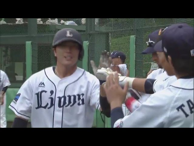【ファーム】ライオンズ・駒月がソロホームランを放つ!! 2017/9/4 L-E(ファーム)