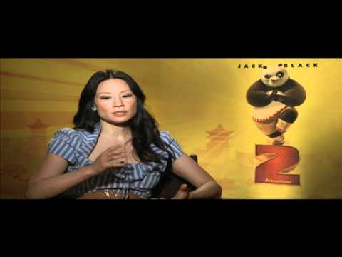 Lucy Liu talks 'Panda' and controls Andrew Freund with her mind!
