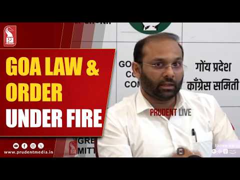 Congress Questions Goa Law And Order After Porvorim Firing Incident
