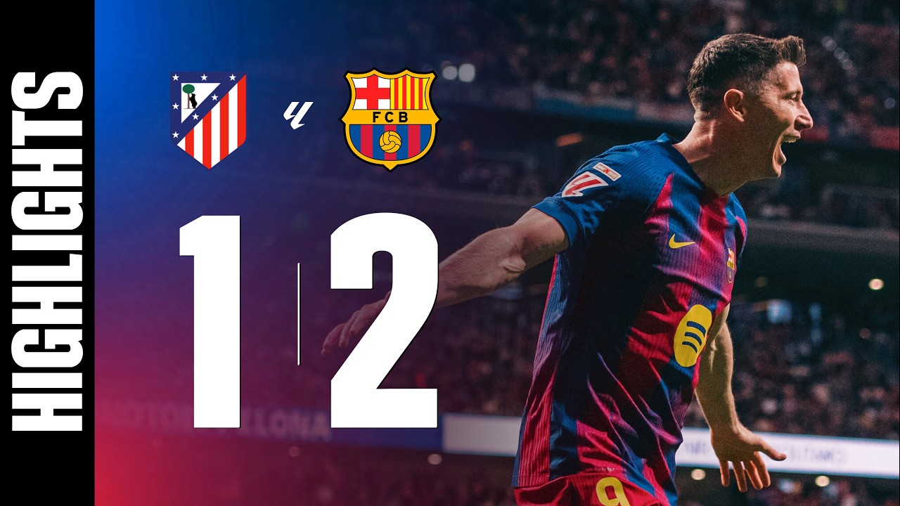 ATLÉTICO MADRID 1 vs 2 FC BARCELONA | LALIGA 2025/26 MD 30 🔵🔴