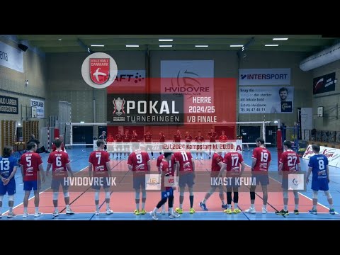 1/8 Pokalfinale  Hvidovre VK vs Ikast kfum 12 11 2024