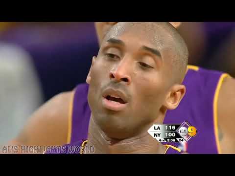Kobe Bryant Full Highlights 2009 02 02 at Knicks   MSG Record 61 Pts!