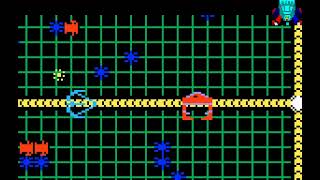 Intellivision Game - Tron: Solar Sailer (1982 Matel Electronics/Disney) (w/Intellivoice support)