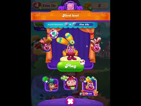Candy Crush Friends Saga 4K (Level 3046 - 3050)
