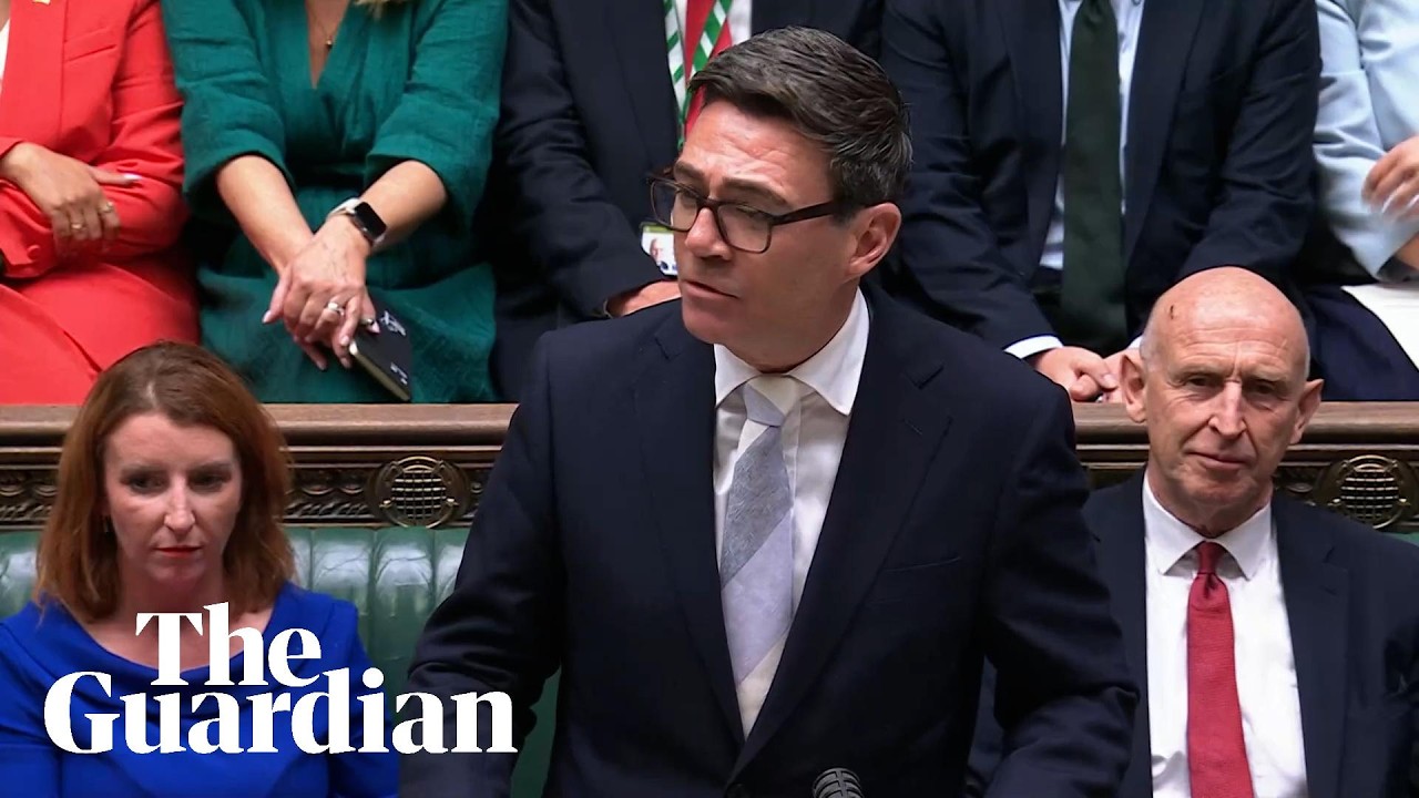 Video: Andy Burnham delivers Commons tribute to Keir Starmer on MP resignation
