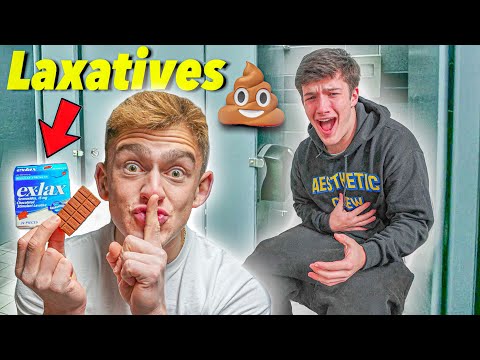 We Took Chocolate Laxatives Before the Gym…