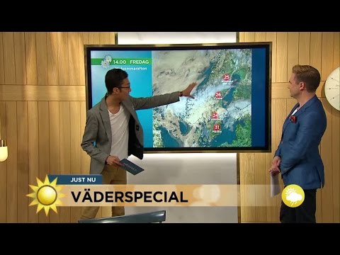 Väderspecial: Så fortsätter midsommarvädret - Nyhetsmorgon (TV4)