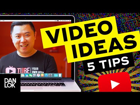 偉大なビデオのアイデアを思い付くための5つのヒント (5 Tips To Come Up With Great Video Ideas)