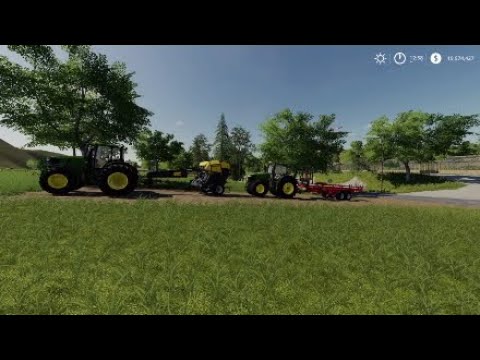 Farming Simulator 19 : American Farmer       Anderson Dlc   Bio Baler / RBM 2000
