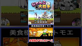 美食極楽忍者トモエを編成に入れていざ大狂乱のネコへ #にゃんこ大戦争