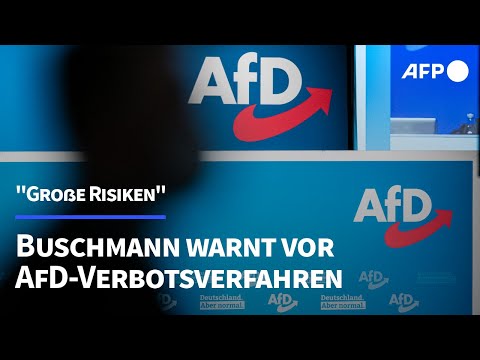 Justizminister Buschmann warnt vor Parteiverbotsverfahren gegen AfD | AFP