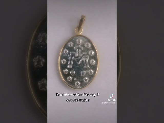Vídeo relacionado con GHPKOTW 1 Collar, Medalla Virgen Milagrosa, Colgante Pequeño, santos de España, catolico, religion, Patrona España, Patron España, regalo mujer, hombre, regalo para abuela