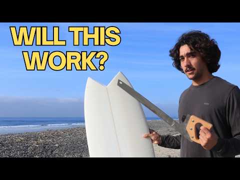 I Chopped Up an Old Surfboard to Make a Ryan Burch Pickle Fork