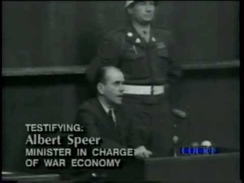 Nuremberg Day 158 Speer