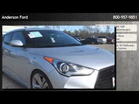 2013 Hyundai Veloster Coupe Automatic Turbo w/Blue Int  - Houston