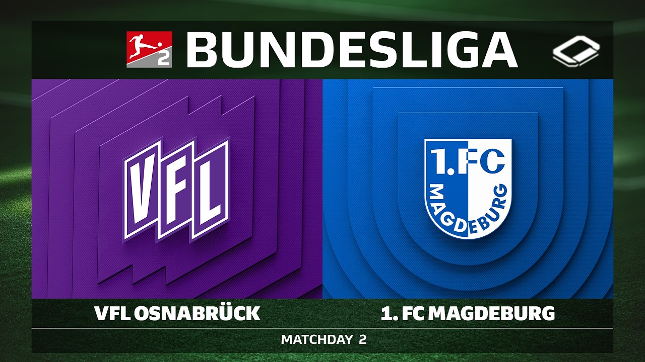 VfL Osnabrück vs. 1. FC Magdeburg | Matchday 2 - Bundesliga 2 2026/27