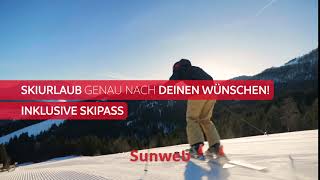 Sunweb Skiurlaub mit Skipass
