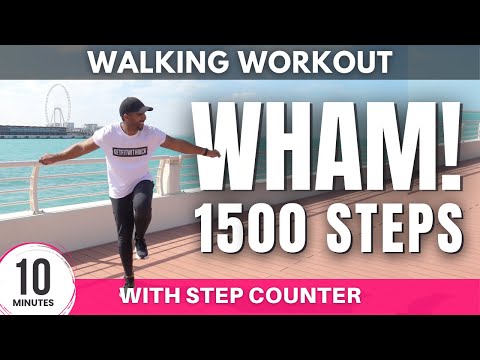 Wham! Fun Indoor Walking Workout | Daily Workout at home