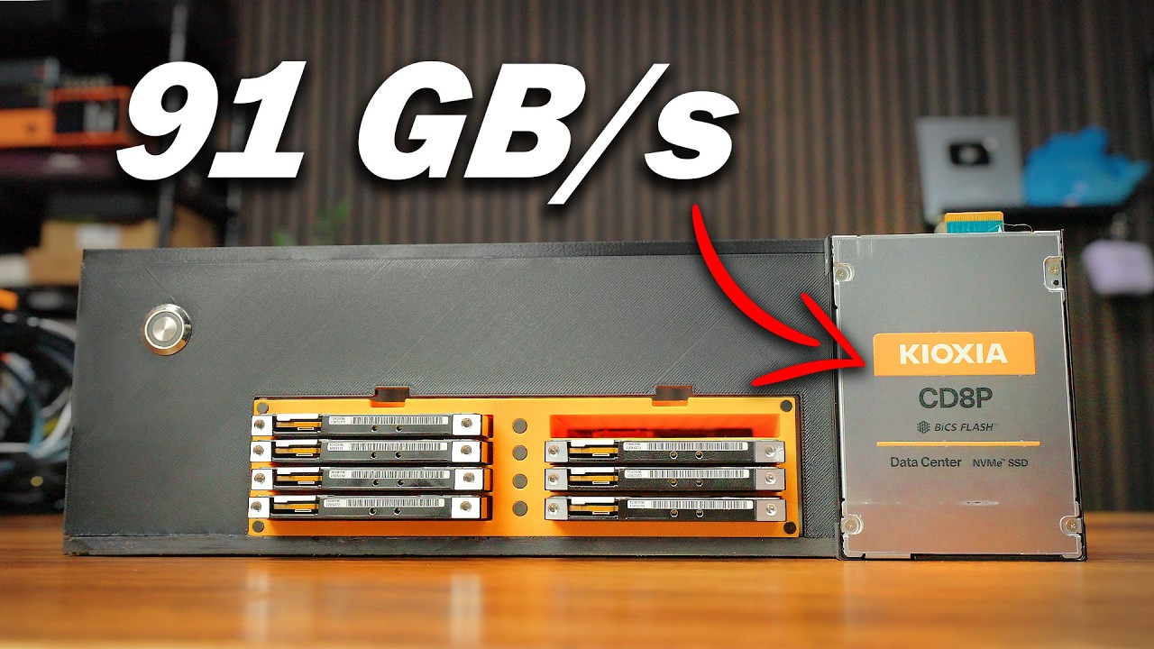 I built a FAST storage server