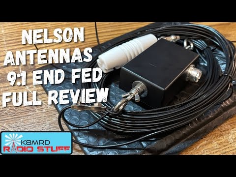 Nelson Antennas End Fed "Random Wire" HF Dipole 9:1 Antenna