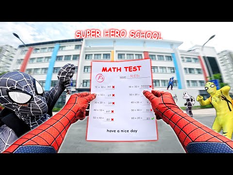 I am STRONGEST SUPERHERO in Spider-Man School !!!!! ( POV Special Episode )