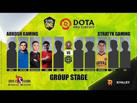 Arkosh Gaming vs Stratyk Gaming - DPC NA 2021/22 Tour 2: Division II - Group Stage - B03