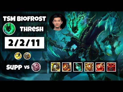 Thresh 11.6 Gameplay Challenger Replay S11 Support (2/2/11) - NA